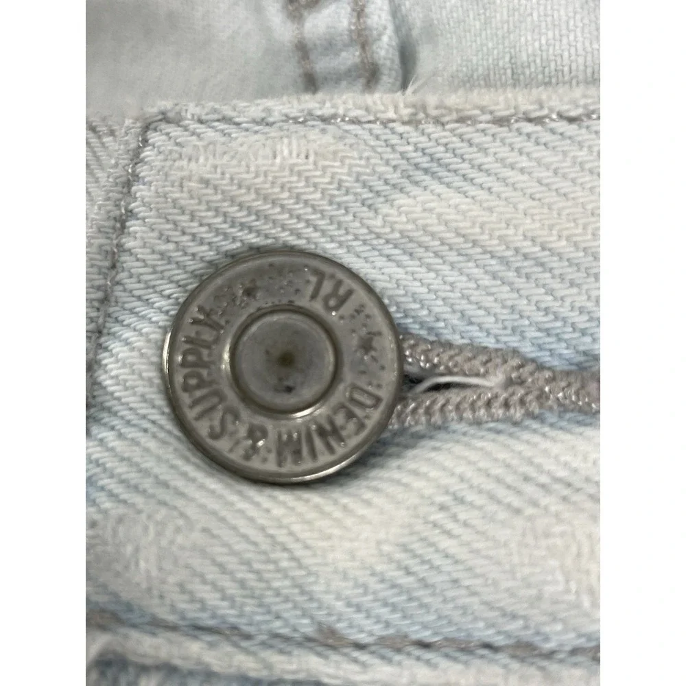 Denim & Supply Ralph Lauren Destroyed Jean Shorts Men's Size 36 Prospect Slim - Picture 10 of 13